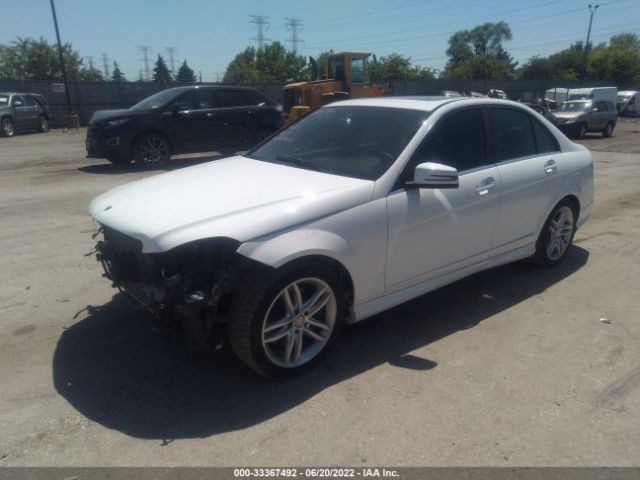 Photo 1 VIN: WDDGF8AB4DG124688 - MERCEDES-BENZ C-CLASS 