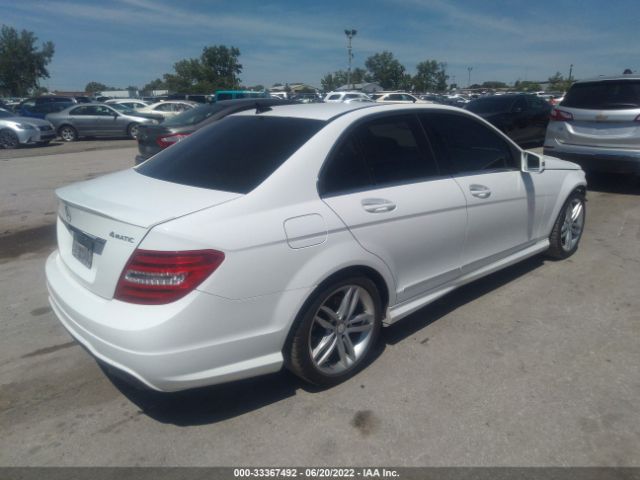 Photo 3 VIN: WDDGF8AB4DG124688 - MERCEDES-BENZ C-CLASS 