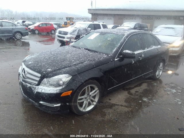 Photo 1 VIN: WDDGF8AB4DG136310 - MERCEDES-BENZ C-CLASS 