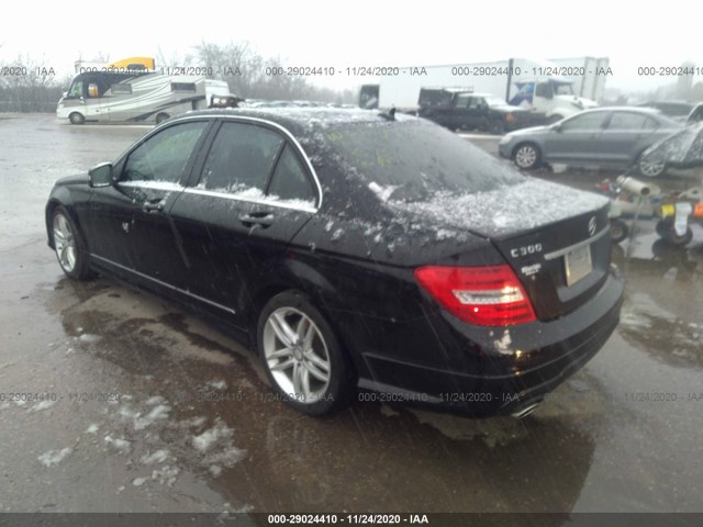 Photo 2 VIN: WDDGF8AB4DG136310 - MERCEDES-BENZ C-CLASS 