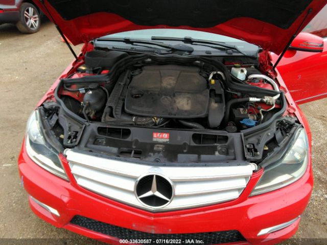 Photo 9 VIN: WDDGF8AB4DG141457 - MERCEDES-BENZ C-CLASS 