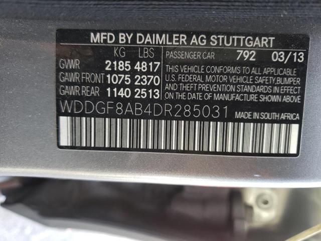 Photo 9 VIN: WDDGF8AB4DR285031 - MERCEDES-BENZ C 300 4MAT 