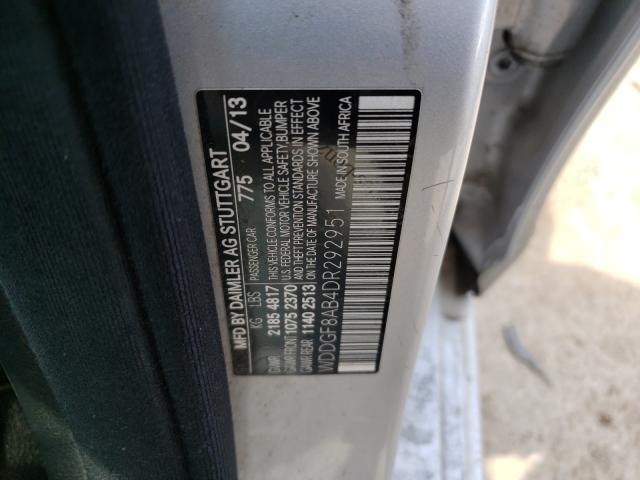 Photo 9 VIN: WDDGF8AB4DR292951 - MERCEDES-BENZ C 300 4MAT 