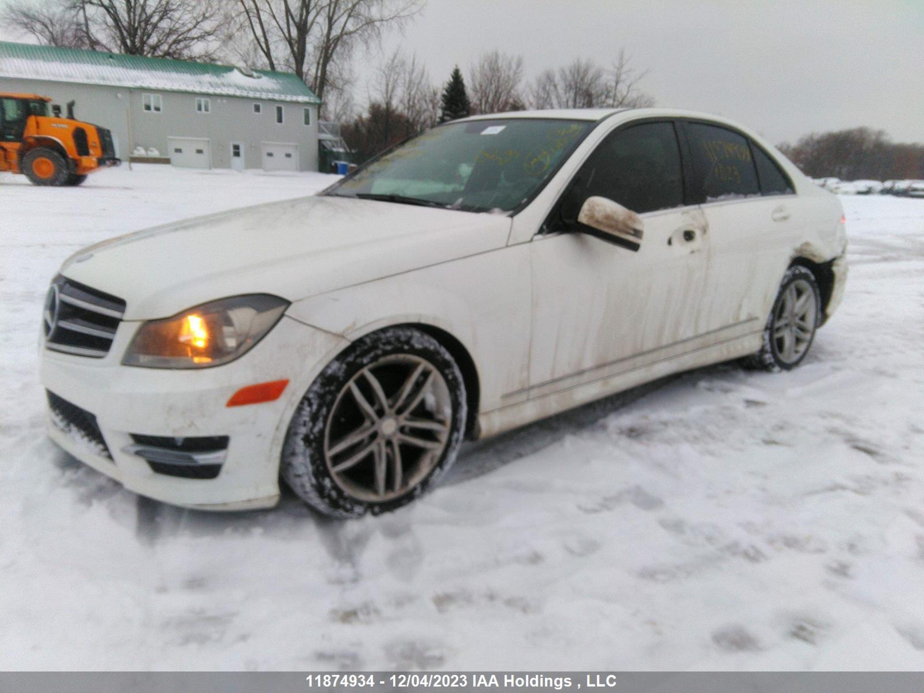 Photo 1 VIN: WDDGF8AB4EG174427 - MERCEDES-BENZ C-KLASSE 