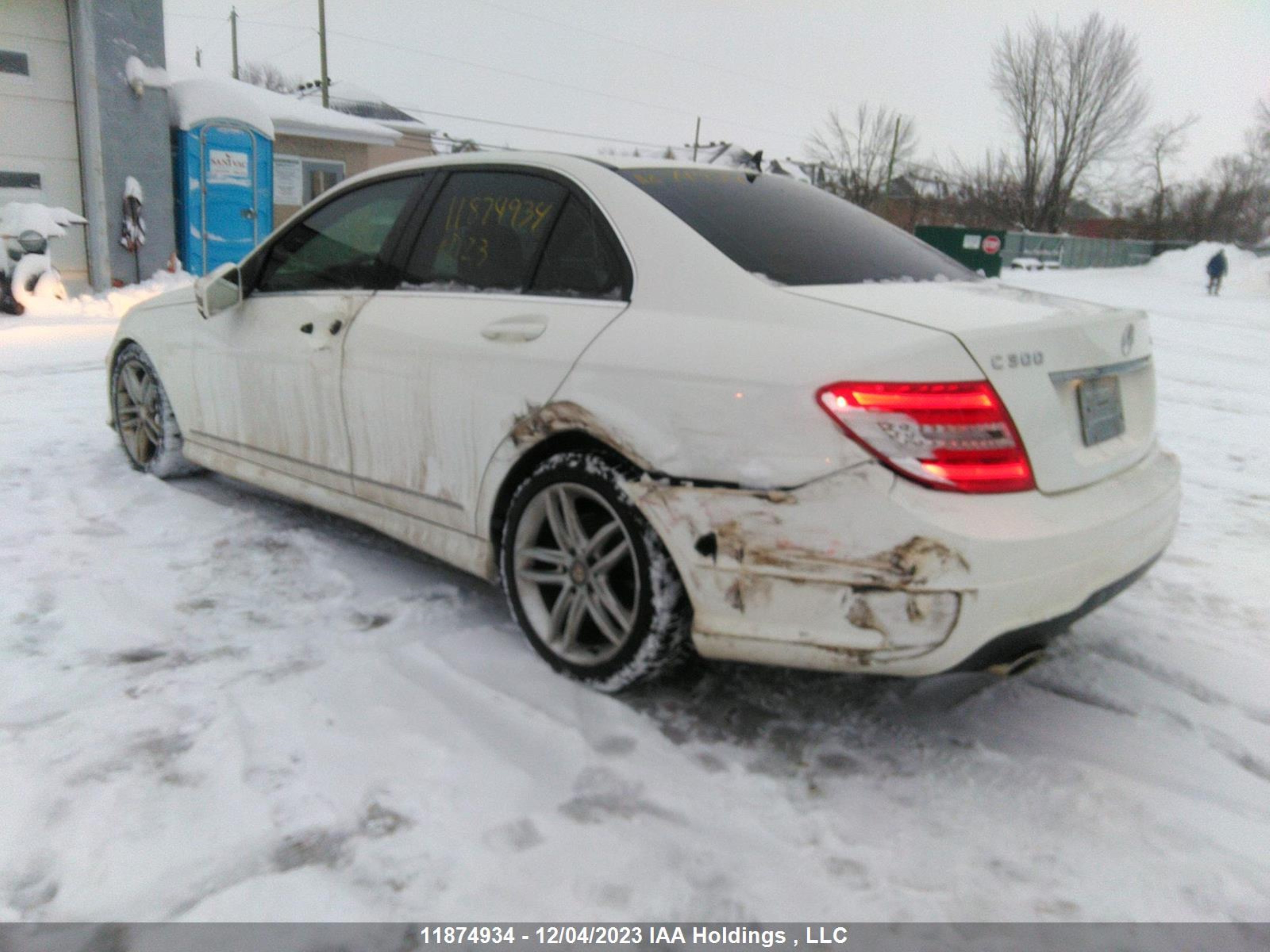 Photo 2 VIN: WDDGF8AB4EG174427 - MERCEDES-BENZ C-KLASSE 