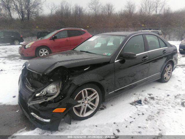 Photo 1 VIN: WDDGF8AB4EG177506 - MERCEDES-BENZ C-CLASS 