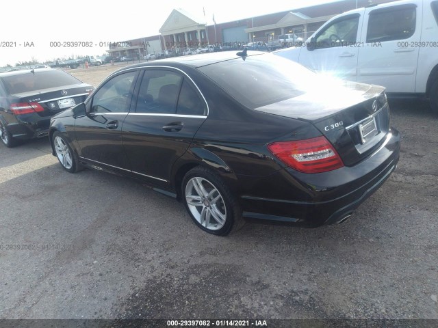 Photo 2 VIN: WDDGF8AB4EG184486 - MERCEDES-BENZ C-CLASS 