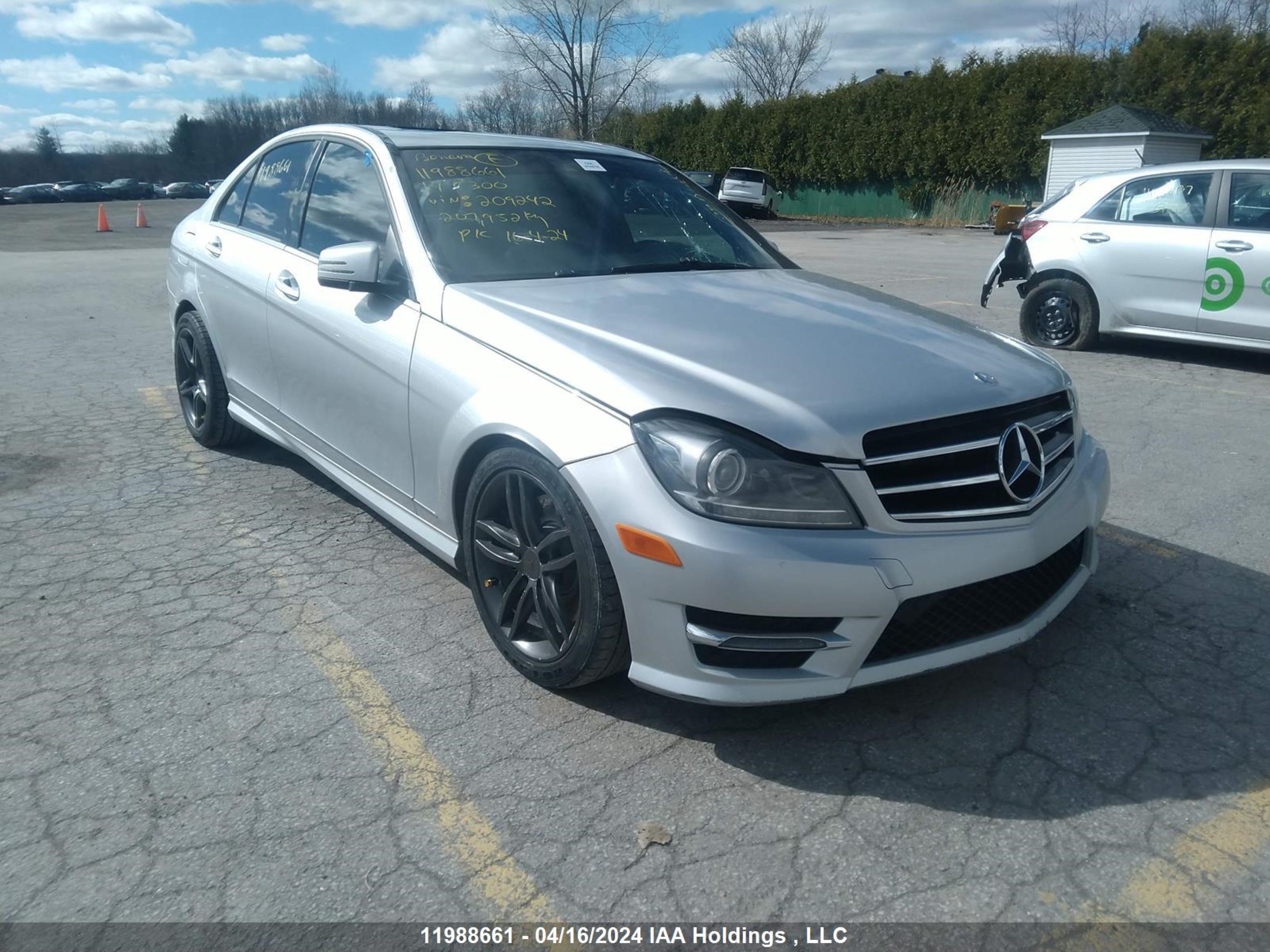 Photo 0 VIN: WDDGF8AB4EG209242 - MERCEDES-BENZ C-KLASSE 