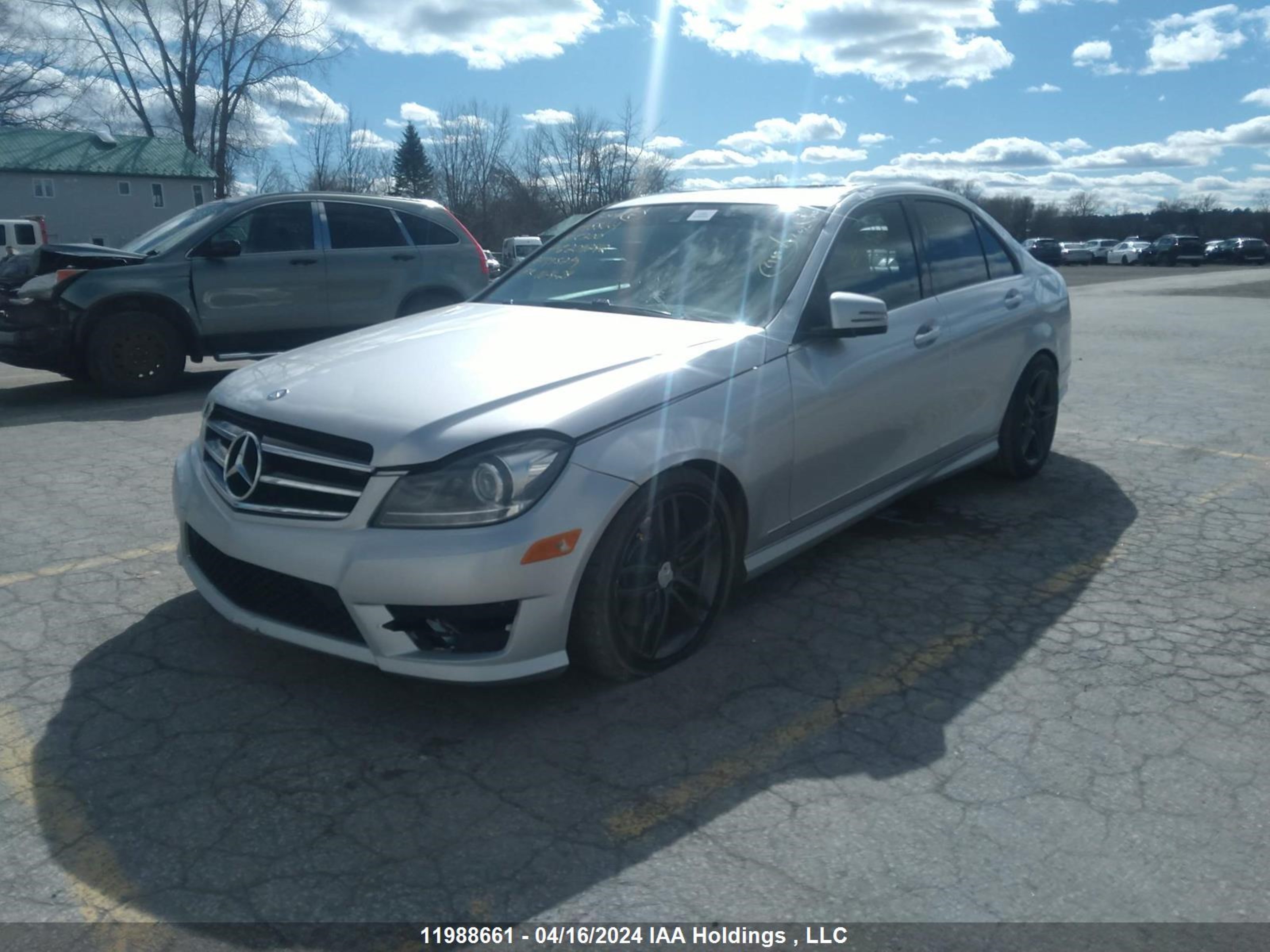 Photo 1 VIN: WDDGF8AB4EG209242 - MERCEDES-BENZ C-KLASSE 