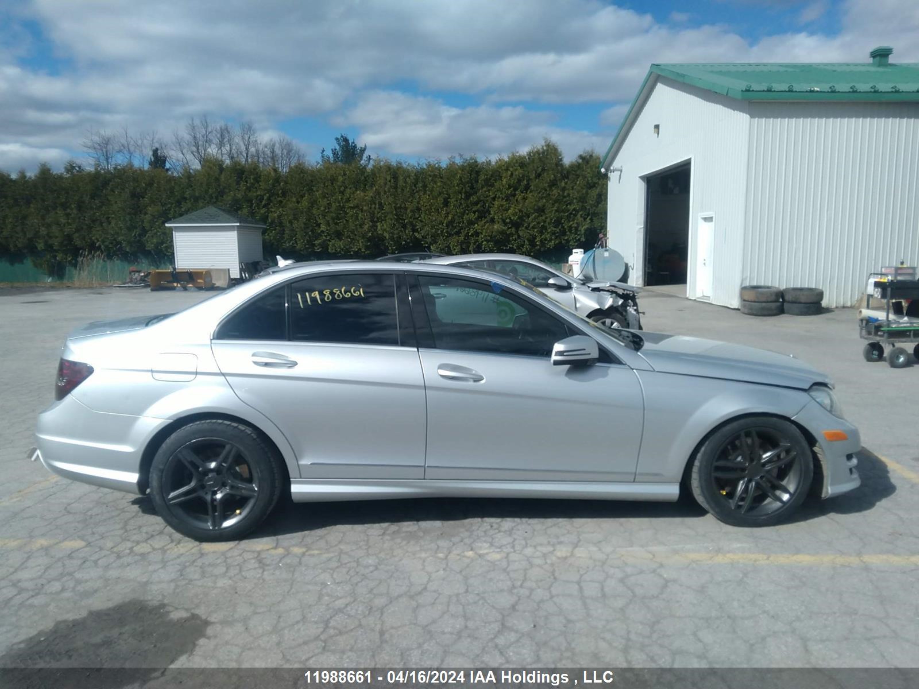 Photo 13 VIN: WDDGF8AB4EG209242 - MERCEDES-BENZ C-KLASSE 