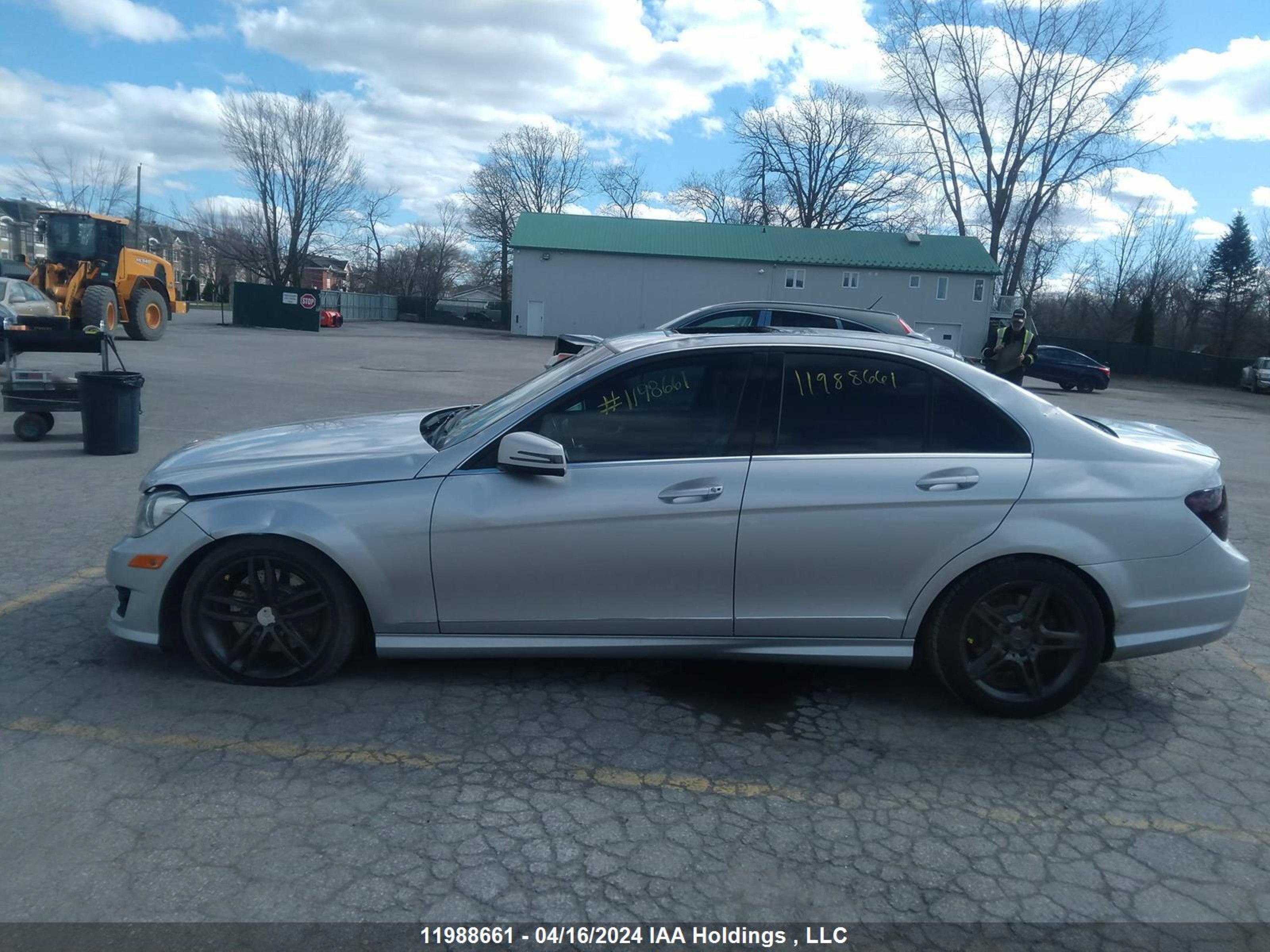 Photo 14 VIN: WDDGF8AB4EG209242 - MERCEDES-BENZ C-KLASSE 