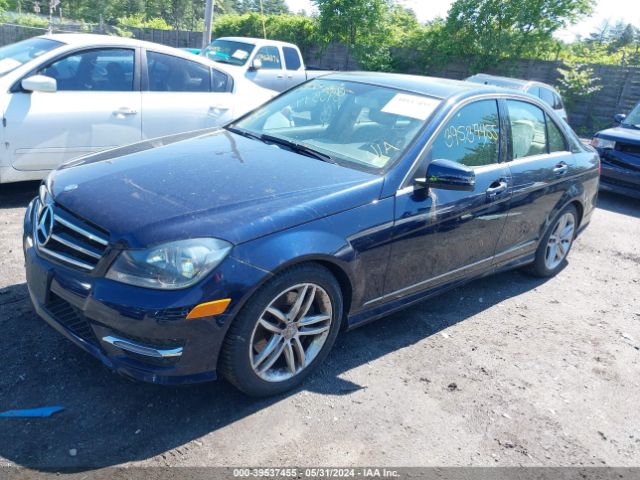 Photo 1 VIN: WDDGF8AB4EG236098 - MERCEDES-BENZ C-CLASS 