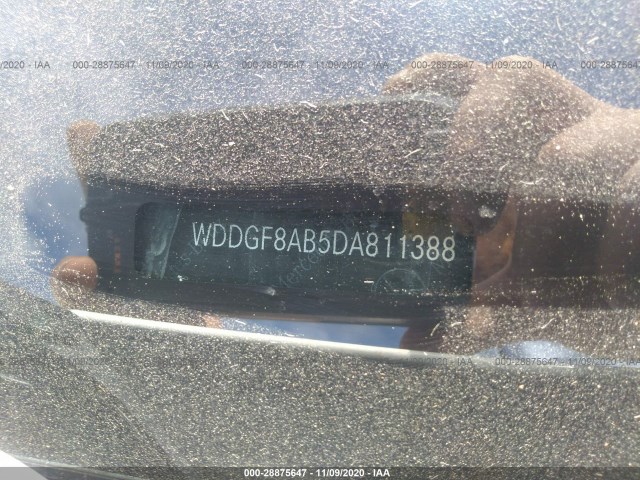 Photo 8 VIN: WDDGF8AB5DA811388 - MERCEDES-BENZ C-CLASS 