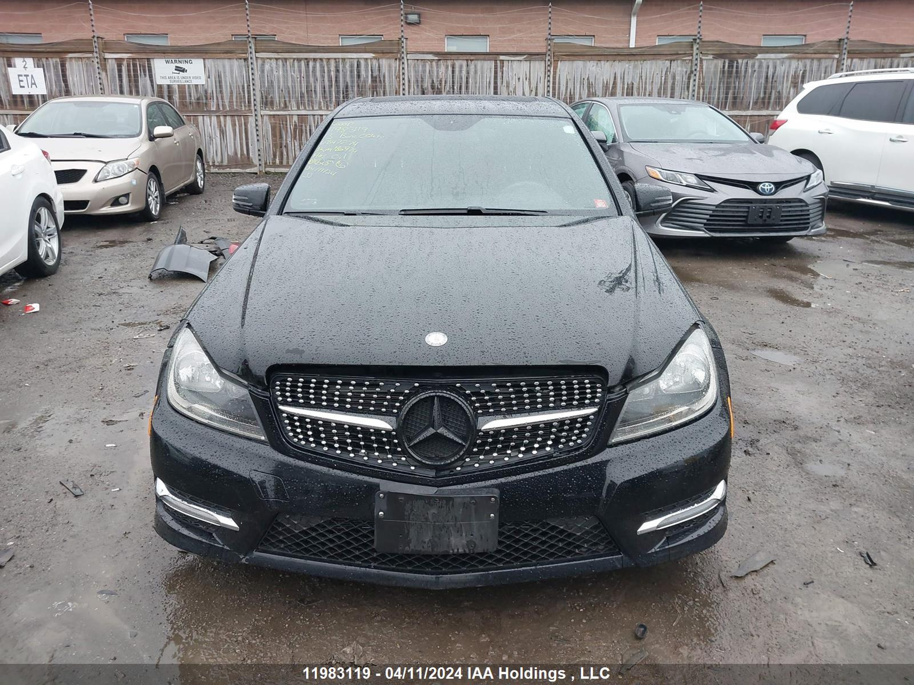 Photo 12 VIN: WDDGF8AB5DA847274 - MERCEDES-BENZ C-KLASSE 