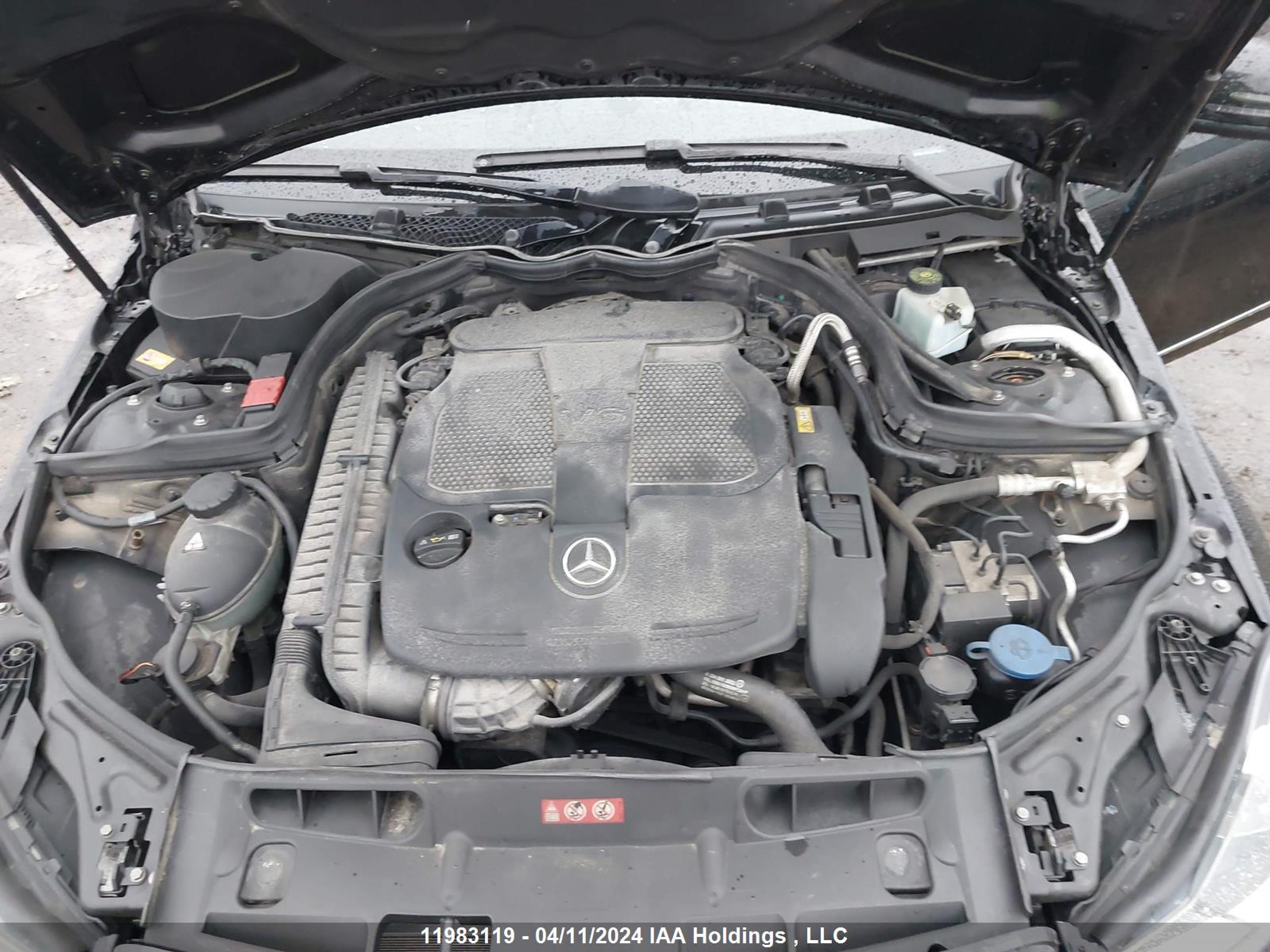 Photo 9 VIN: WDDGF8AB5DA847274 - MERCEDES-BENZ C-KLASSE 