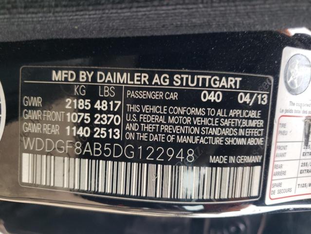 Photo 11 VIN: WDDGF8AB5DG122948 - MERCEDES-BENZ C 300 4MAT 