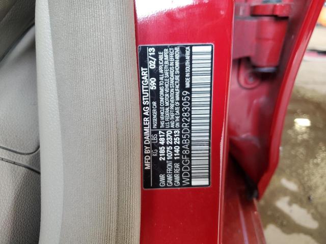 Photo 12 VIN: WDDGF8AB5DR283059 - MERCEDES-BENZ C 300 4MAT 