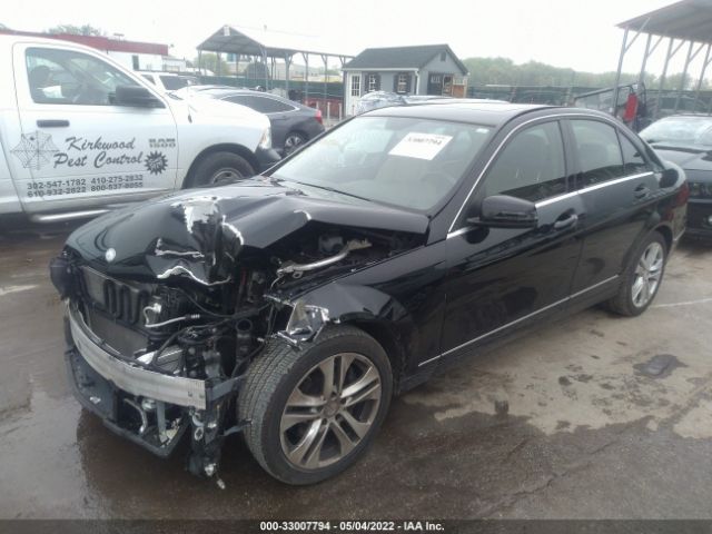 Photo 1 VIN: WDDGF8AB5EG255193 - MERCEDES-BENZ C-CLASS 