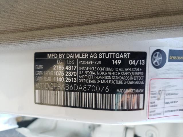 Photo 9 VIN: WDDGF8AB6DA870076 - MERCEDES-BENZ C 300 4MAT 