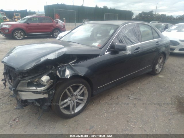 Photo 1 VIN: WDDGF8AB6DG139225 - MERCEDES-BENZ C-CLASS 