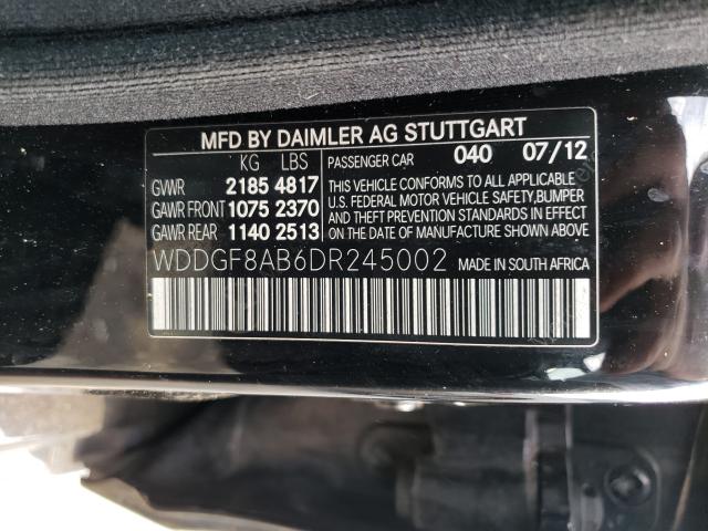 Photo 9 VIN: WDDGF8AB6DR245002 - MERCEDES-BENZ C 300 4MAT 