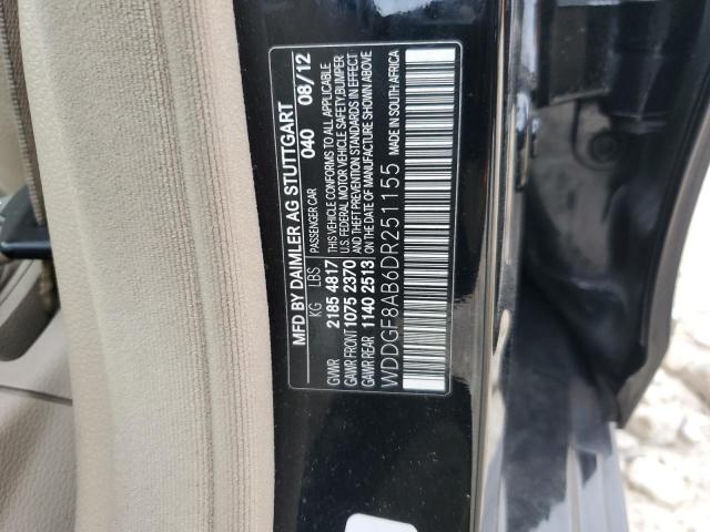 Photo 11 VIN: WDDGF8AB6DR251155 - MERCEDES-BENZ C-CLASS 