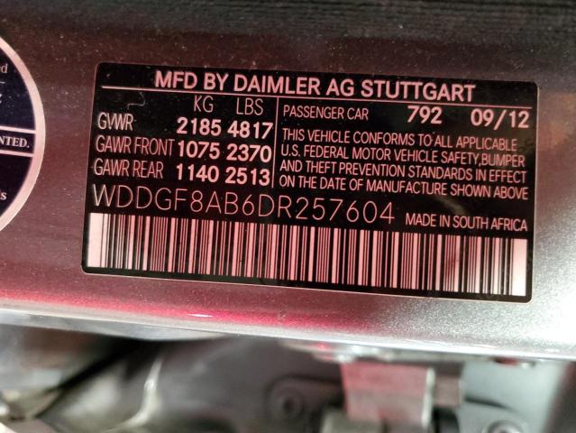 Photo 11 VIN: WDDGF8AB6DR257604 - MERCEDES-BENZ C 300 4MAT 