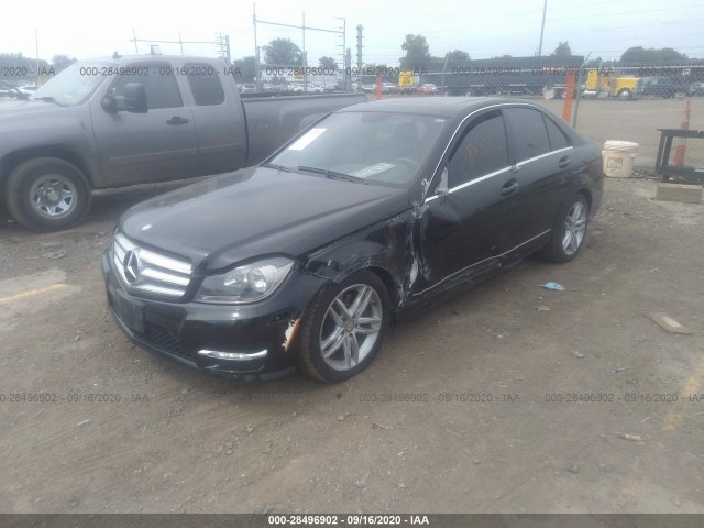 Photo 1 VIN: WDDGF8AB6DR258557 - MERCEDES-BENZ C-CLASS 