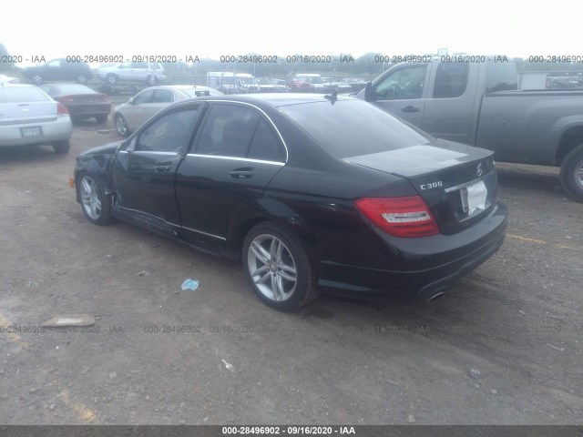 Photo 2 VIN: WDDGF8AB6DR258557 - MERCEDES-BENZ C-CLASS 