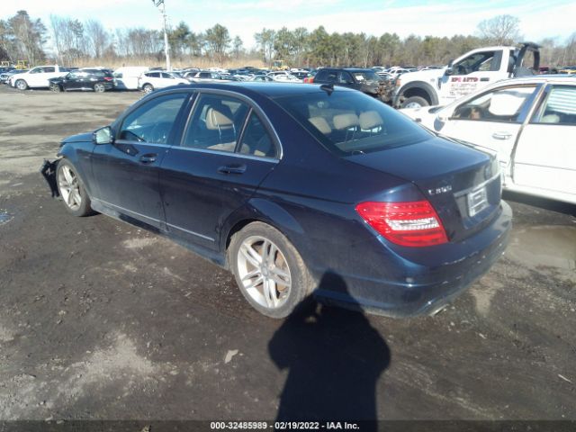 Photo 2 VIN: WDDGF8AB6DR274354 - MERCEDES-BENZ C-CLASS 