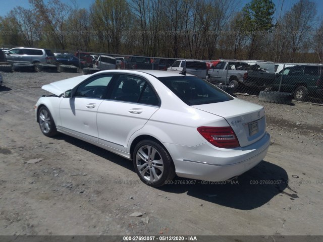 Photo 2 VIN: WDDGF8AB6DR288917 - MERCEDES-BENZ C-CLASS 