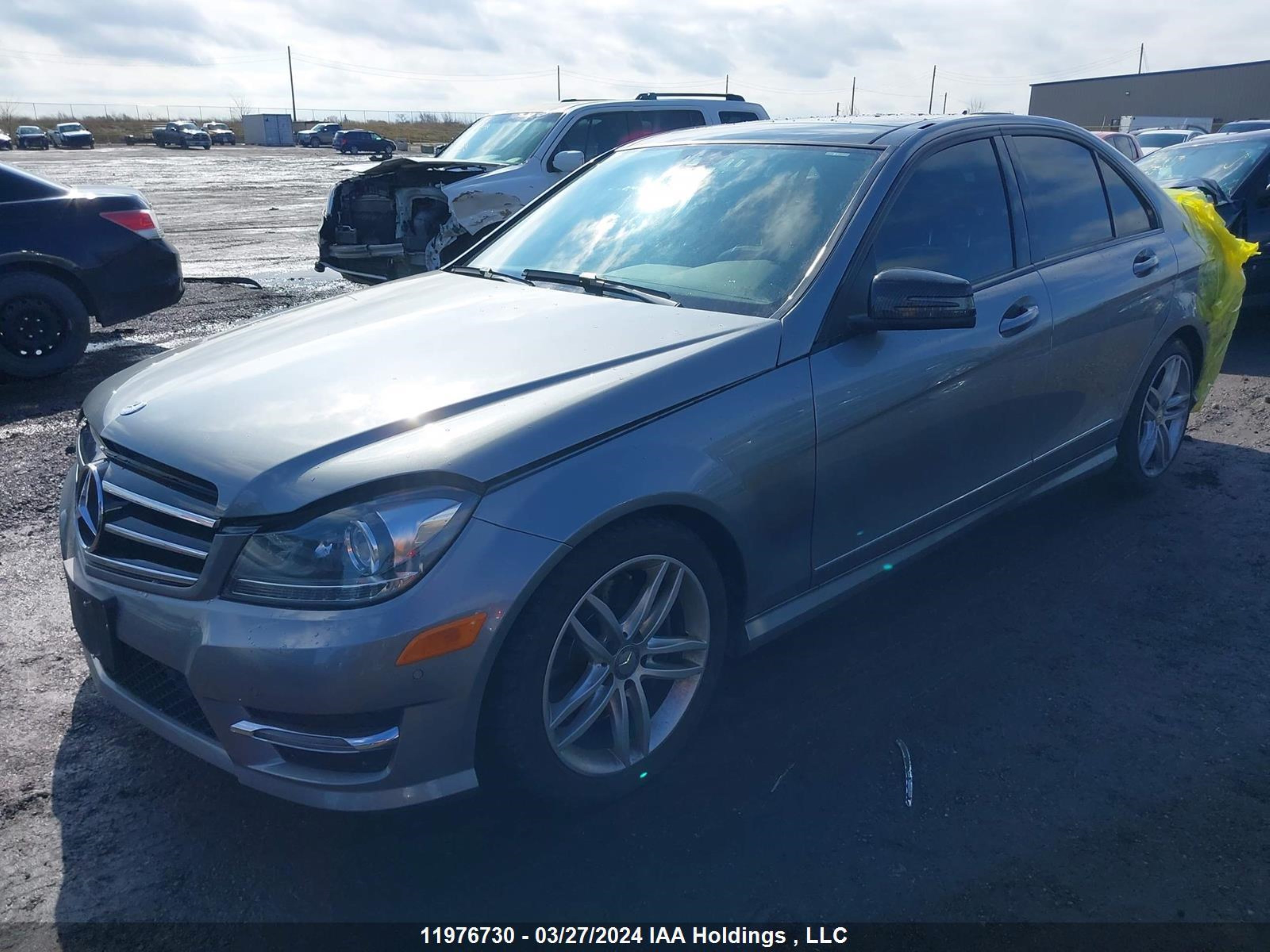 Photo 1 VIN: WDDGF8AB6EA966968 - MERCEDES-BENZ C-KLASSE 