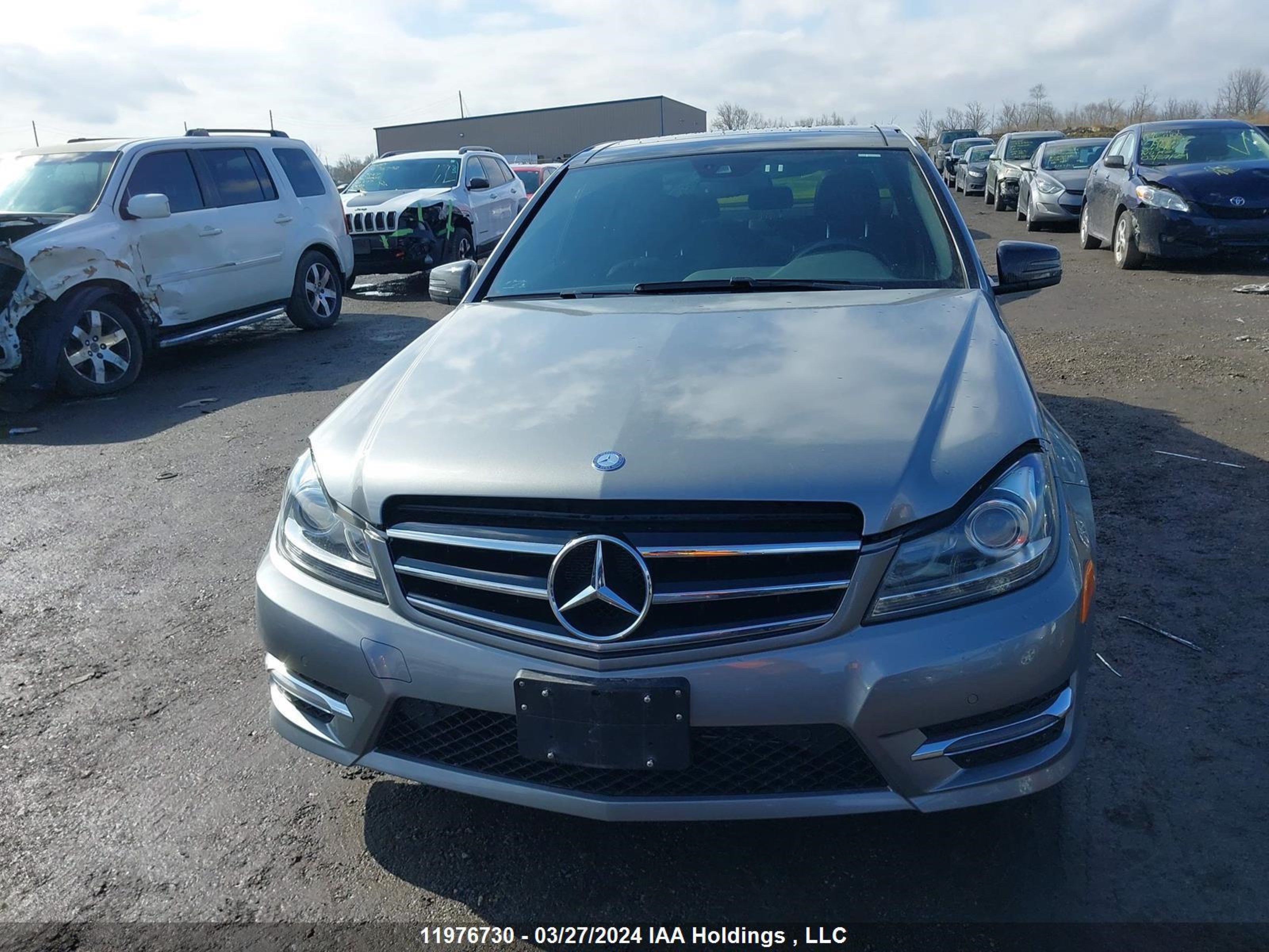 Photo 11 VIN: WDDGF8AB6EA966968 - MERCEDES-BENZ C-KLASSE 