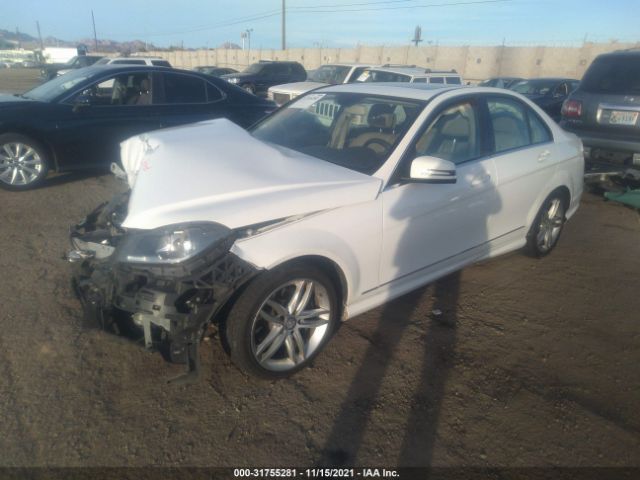 Photo 1 VIN: WDDGF8AB6EG237964 - MERCEDES-BENZ C-CLASS 