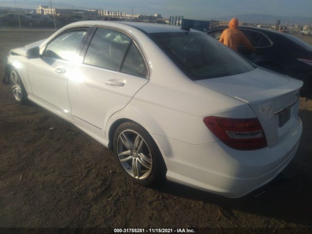 Photo 2 VIN: WDDGF8AB6EG237964 - MERCEDES-BENZ C-CLASS 