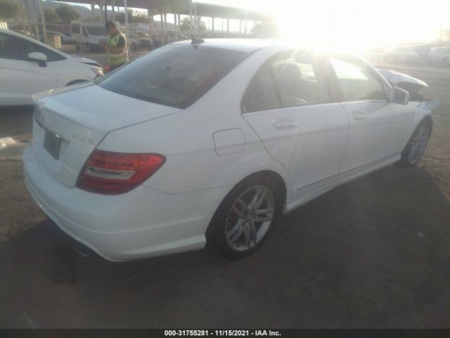 Photo 3 VIN: WDDGF8AB6EG237964 - MERCEDES-BENZ C-CLASS 