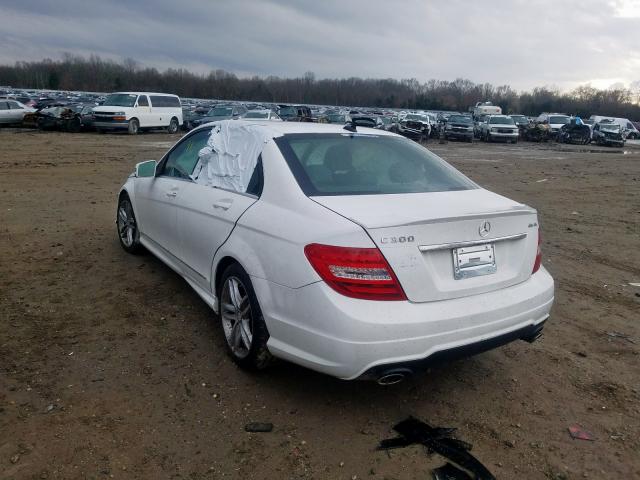 Photo 2 VIN: WDDGF8AB6EG254439 - MERCEDES-BENZ C 300 4MAT 