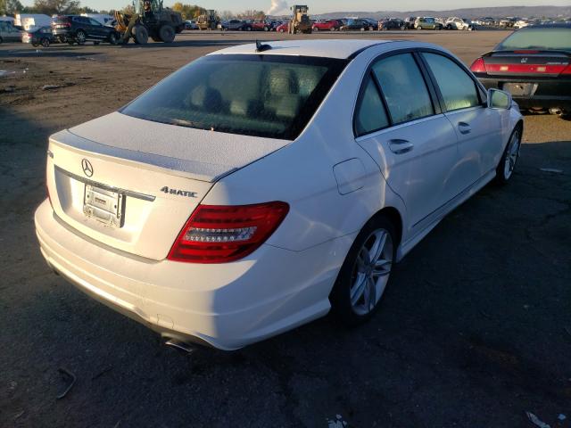 Photo 3 VIN: WDDGF8AB6ER303465 - MERCEDES-BENZ C 300 4MAT 