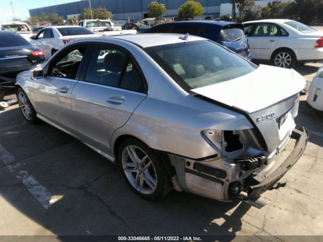 Photo 2 VIN: WDDGF8AB6ER304194 - MERCEDES-BENZ C-CLASS 