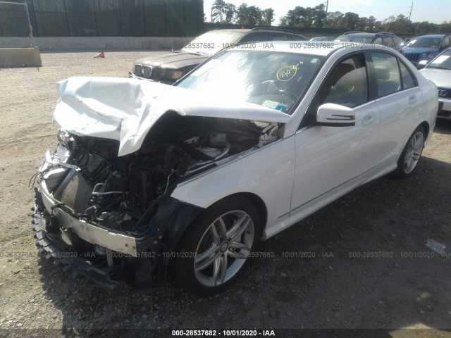 Photo 1 VIN: WDDGF8AB6ER310979 - MERCEDES-BENZ C-CLASS 