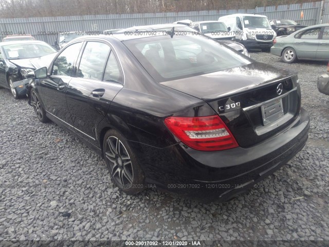 Photo 2 VIN: WDDGF8AB6ER319066 - MERCEDES-BENZ C-CLASS 