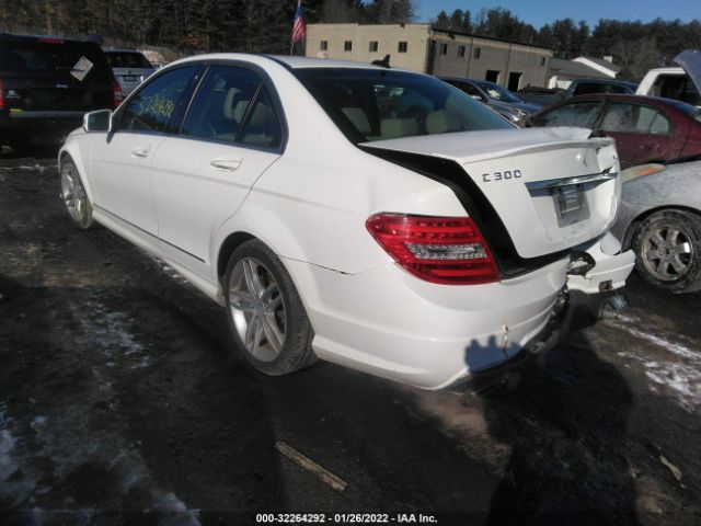 Photo 2 VIN: WDDGF8AB7DA802742 - MERCEDES-BENZ C-CLASS 