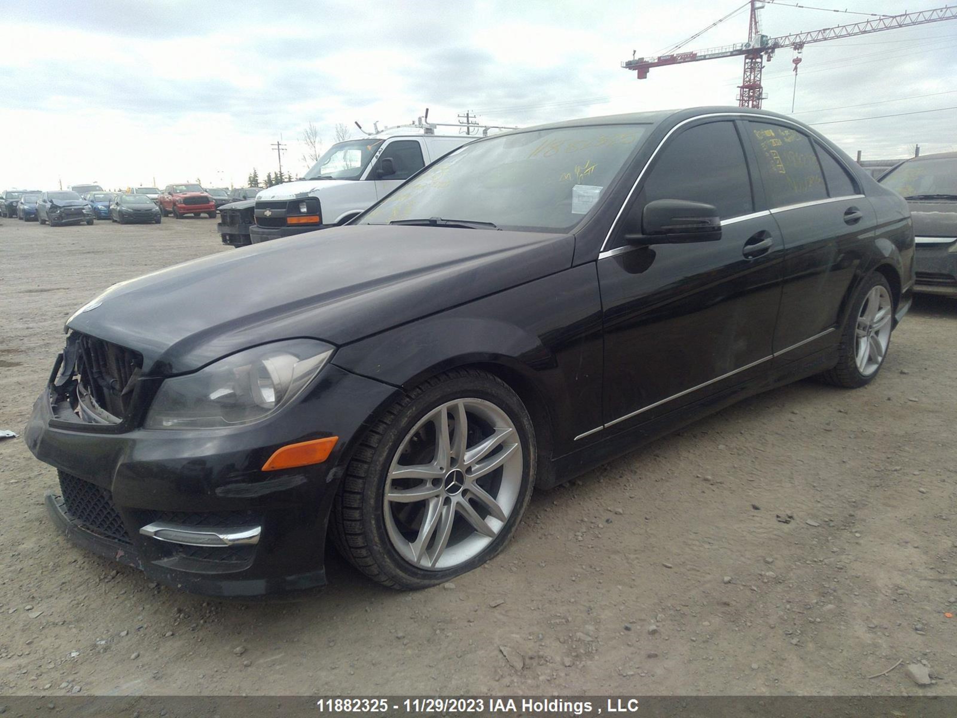 Photo 1 VIN: WDDGF8AB7DA824661 - MERCEDES-BENZ C-KLASSE 