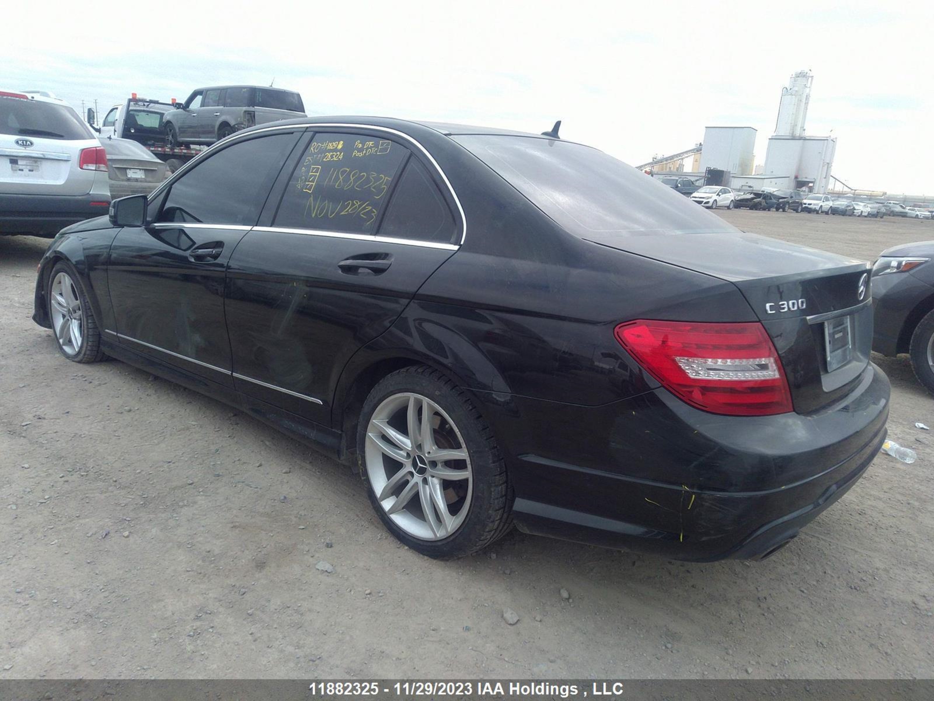 Photo 2 VIN: WDDGF8AB7DA824661 - MERCEDES-BENZ C-KLASSE 