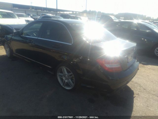 Photo 2 VIN: WDDGF8AB7DR265579 - MERCEDES-BENZ C-CLASS 