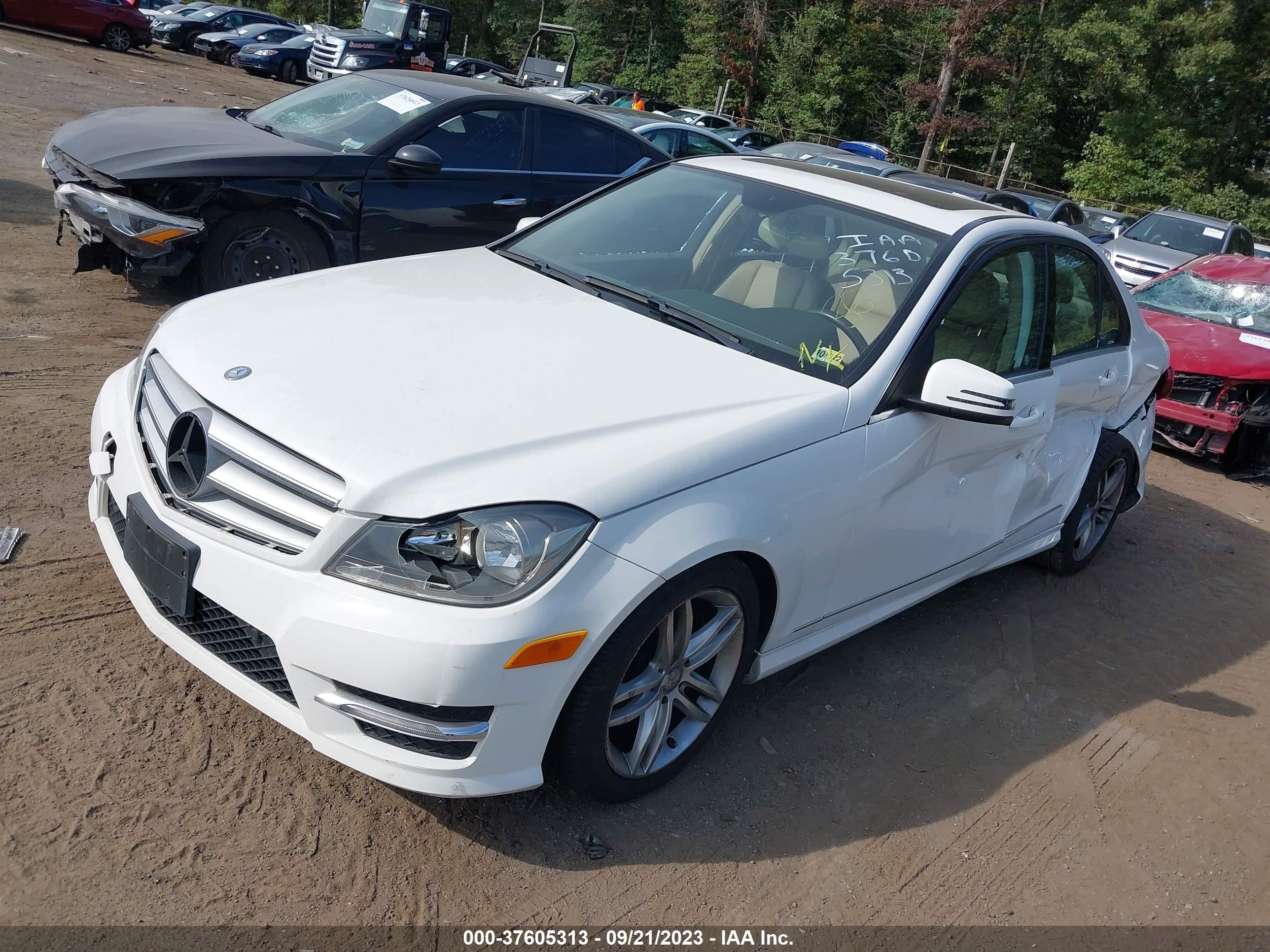 Photo 1 VIN: WDDGF8AB7DR275965 - MERCEDES-BENZ C-KLASSE 