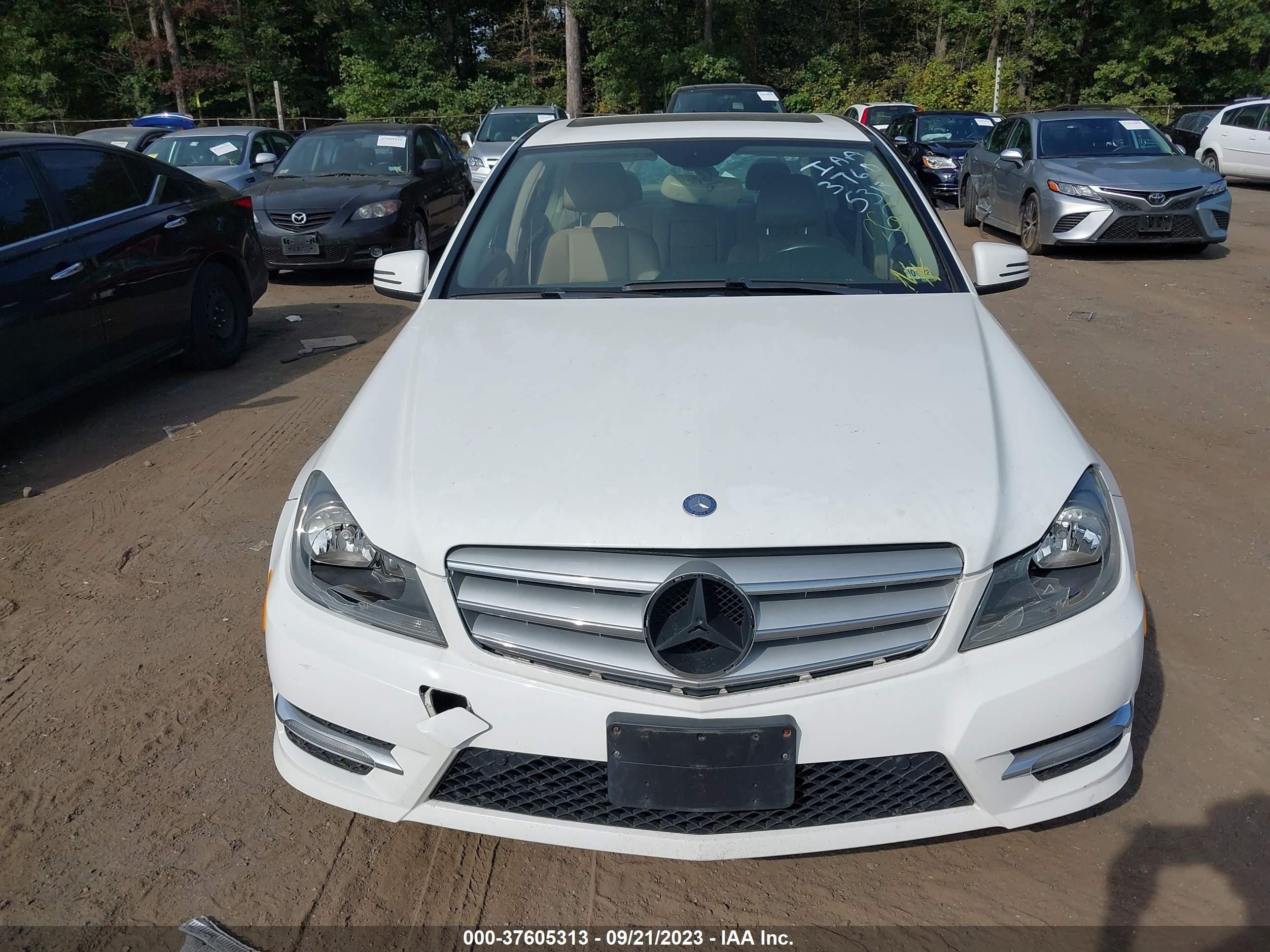 Photo 11 VIN: WDDGF8AB7DR275965 - MERCEDES-BENZ C-KLASSE 