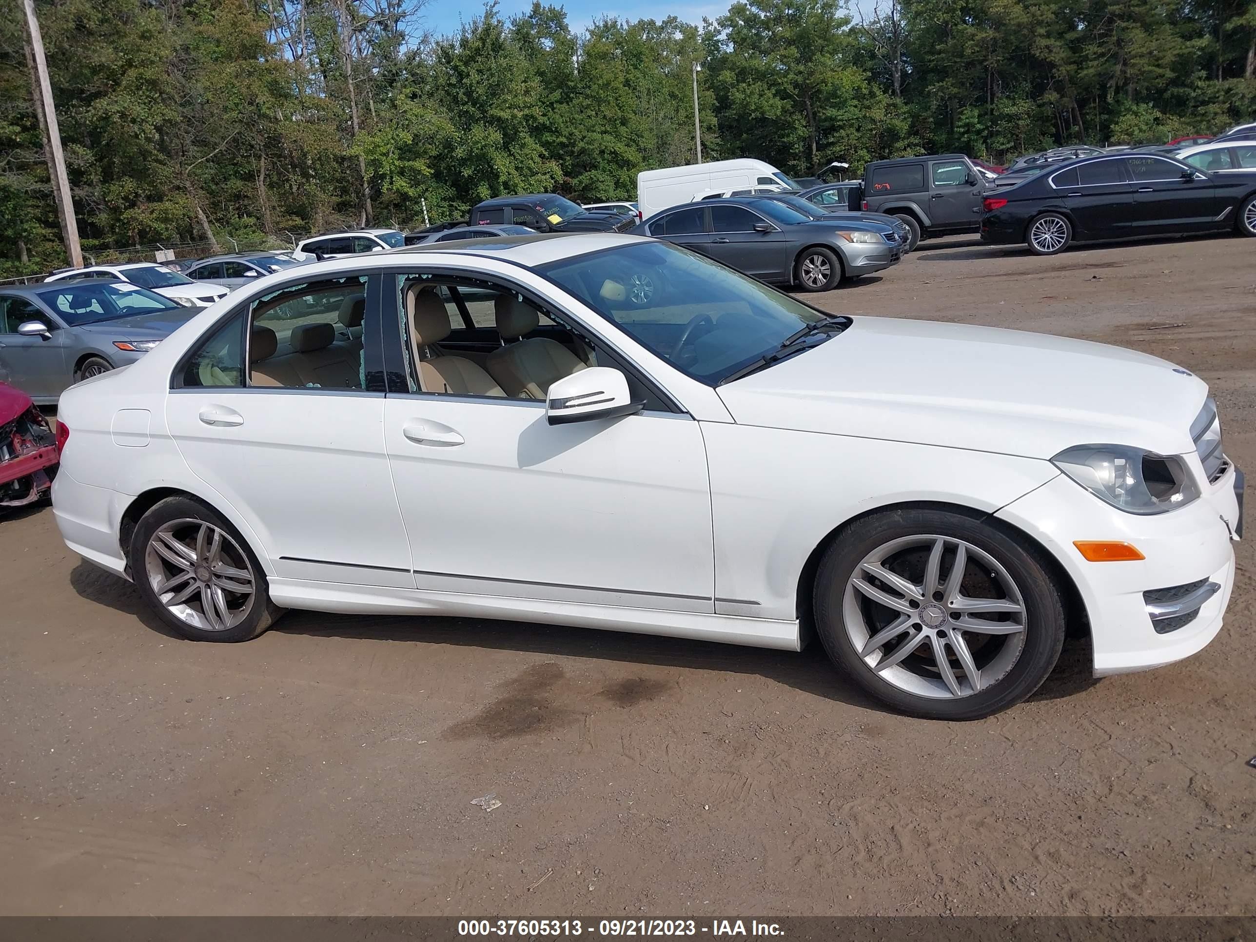 Photo 12 VIN: WDDGF8AB7DR275965 - MERCEDES-BENZ C-KLASSE 