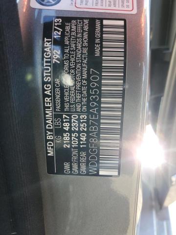 Photo 12 VIN: WDDGF8AB7EA935907 - MERCEDES-BENZ C 300 4MAT 