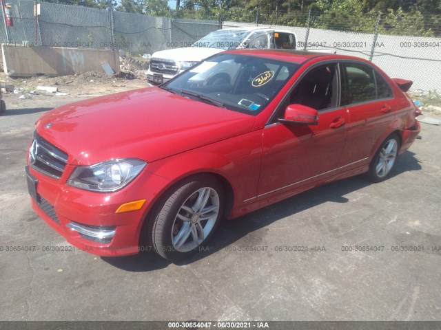 Photo 1 VIN: WDDGF8AB7EA944204 - MERCEDES-BENZ C-CLASS 